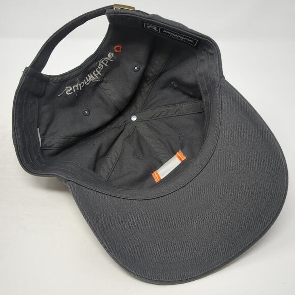 Submittable Slideback Hat Gray One Size Embroidered Logo Richardson - Picture 7 of 10